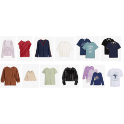 Versandhaus Damen Shirts Damenmode Mode Oberteile Oberbekleidung Textilien Kleidung Restposten Mix