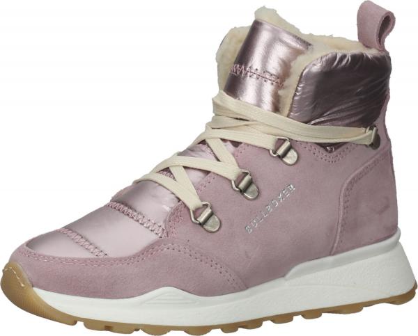 Vielseitige BULLBOXER Sneaker Schn&uuml;rschuhe f&uuml;r M&auml;dchen AEX503E6C LILCK Pink