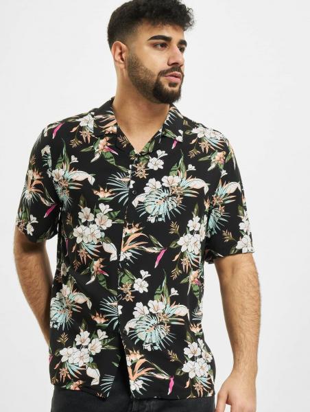 vielseitiges Urban Classics Herren Polo-Shirt 115 g/m&sup2; Schwarz/Bunt