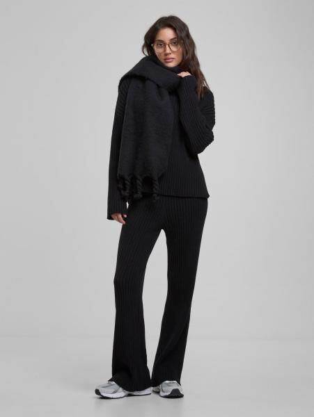 aim'n goal'n Rib Knit Jogging Pants, Black