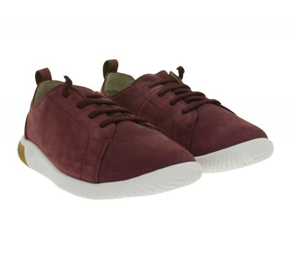 Bequeme KEEN Knx Lace Fig/Star Kinder Barfu&szlig;schuhe mit Eco Anti-Odor-Technologie Echtleder-Schuhe Freizeit-Schuhe 1031125 Violett