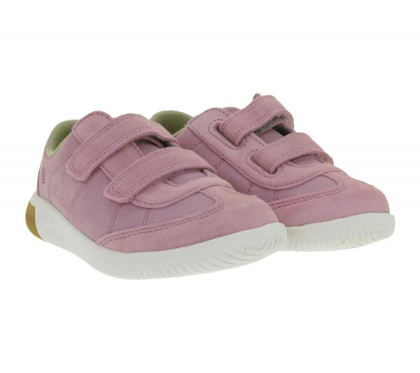 Bequeme KEEN Knx T-Toe DS Kinder Barfu&szlig;schuhe mit Eco Anti-Odor-Technologie Echtleder-Schuhe Freizeit-Schuhe 1031271 Rosa