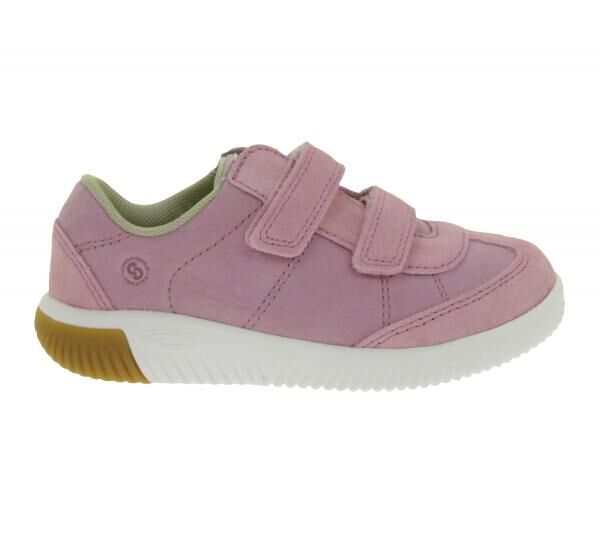 Bequeme KEEN Knx T-Toe DS Kinder Barfu&szlig;schuhe mit Eco Anti-Odor-Technologie Echtleder-Schuhe Freizeit-Schuhe 1031271 Rosa
