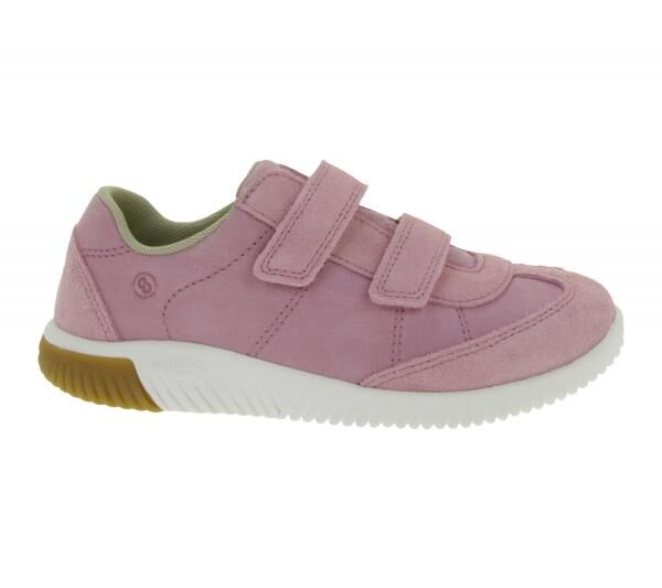 Bequeme KEEN Knx T-Toe DS Kinder Barfu&szlig;schuhe mit Eco Anti-Odor-Technologie Echtleder-Schuhe Freizeit-Schuhe 1031268 Rosa