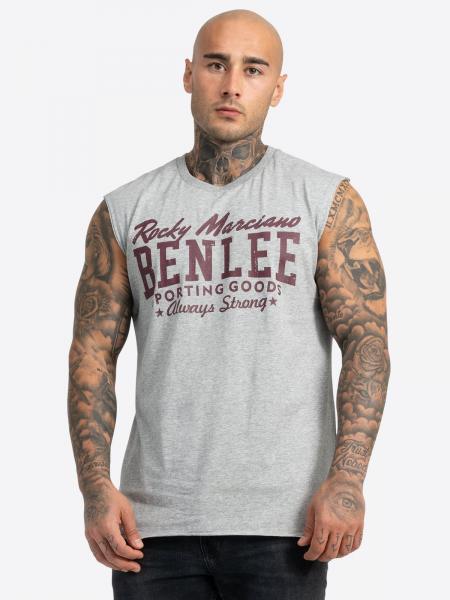 bequemes BENLEE Rocky Marciano Herren T-Shirt mit Baumwolle Grau