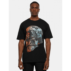 bequemes Forgotten Faces Herren T-Shirt Oversize mit Baumwolle Schwarz