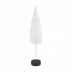 Countryfield kerstboom op voet Glitter wit 30 cm