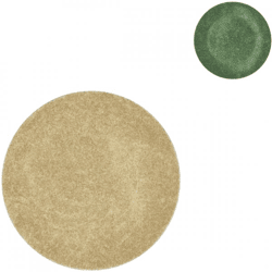 Decoratiebord Melamine Shine groen/goudkleurig 22 cm 2 assorti