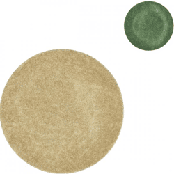 Decoratiebord Melamine Shine groen/goudkleurig 28 cm 2 assorti