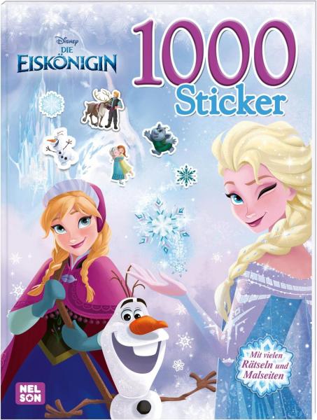 Disney: Die Eisk&ouml;nigin - 1000 Sticker - Stickerbuch