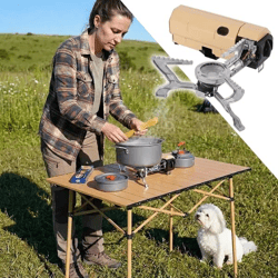 FlameGo 2600W Portable Camping Stove | Outdoor Gear for cooking