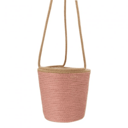 Hangende mand Tripoli roze 16 cm