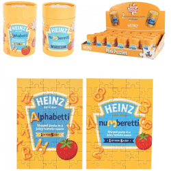 Heinz puzzel 22 cm 50 stukjes 2 assorti