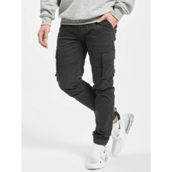 lässige Denim Project Herren Jeans Stretch Taschen Denim mit Baumwolle Schwarz
