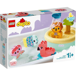 LEGO® 10966 - DUPLO® Badewannenspaß: Schwimmende Tierinsel (20 Teile)