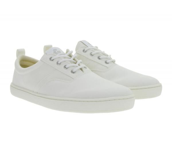 leichte GROUNDIES Barfußschuhe La Paz Damen Low-Top Mesh-Sneaker mit TrueSense Sohle nachhaltige und vegane Schnür-Schuhe GND-130264-02 W