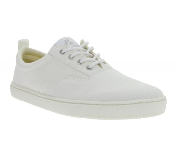 leichte GROUNDIES Barfußschuhe La Paz Damen Low-Top Mesh-Sneaker mit TrueSense Sohle nachhaltige und vegane Schnür-Schuhe GND-130264-02 W