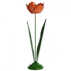 Light & Living Teelichthalter Alfori grün-orange 41 cm