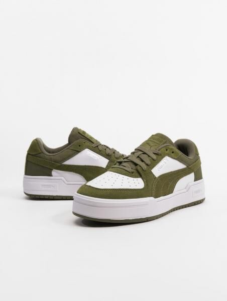 moderne Puma Herren Sneaker Wei&szlig;/Gr&uuml;n