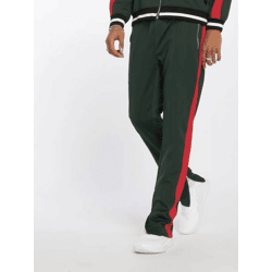 moderne Sixth June Herren Jeans Kordelzug Reißverschluss Grün