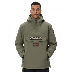 NAPAPIJRI Rainforest Pocket 2 wasserabweisende Anorak-Jacke Winter-Jacke NP0A4GMDG0A1 Khaki-Grün