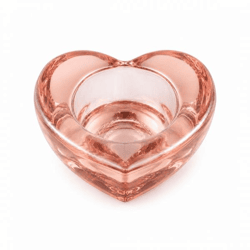 PTMD theelichthouder Hearly oranje 7 cm