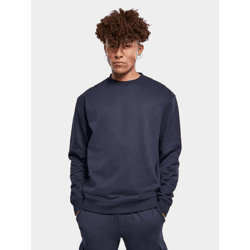 weiches URBAN CLASSICS Herren Sweatshirt Rippstrick 380 g/m² mit Baumwolle Navy