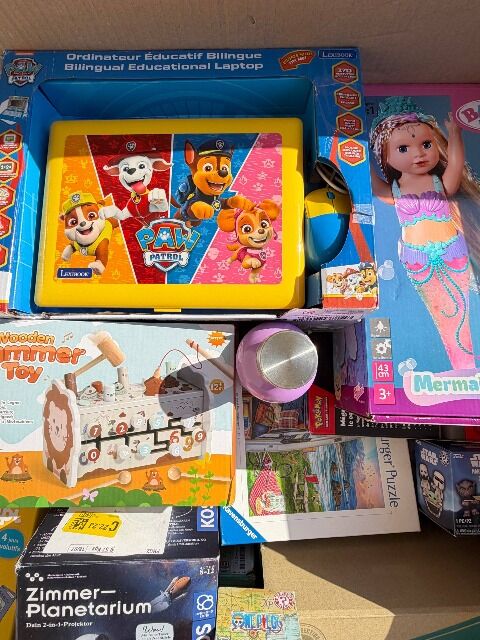 Wholesale offer, P21114, Т, 25% off retail price, cat. B (unverified AMAZON RETURNS toys/games), 175 items, avr. 6,58€/Item, avr. 11,87€/kg