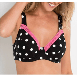 2,10 €/Packung - Damen-BHs im 3er-Pack, Kategorie A, Bio-Baumwolle, Cup D, Größen 75-110, Neuware, MOQ 50 Packungen