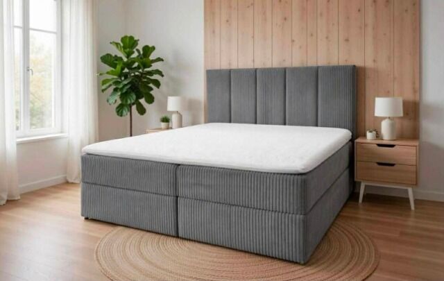 Boxspringbett mit bettkasten 160x200 und 180x200