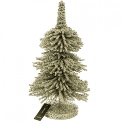J-Line Christmas Tree, Glitter Green, 38 cm