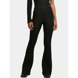 lässige URBAN CLASSICS Damen Hose 12 g/m² Schwarz