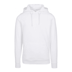 lässiger Merchcode Herren Hoodie 250 g/m² mit Baumwolle Weiß