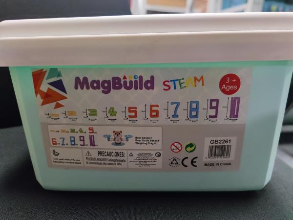 Magbuild - magnetische Bausteine - 72-teilig (A6) NEUWARE