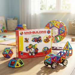 MagBuilding Magnetische Bausteine - 48teilig (A12) NEUWARE