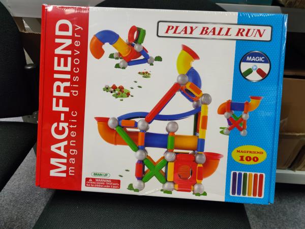 MagFriend, Magnetische Kugelbahn - 100-teilig (A21) NEUWARE