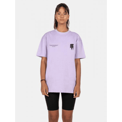Modern MJ Gonzales Women's Oversized T-Shirt, 240 g/m², Cotton, Purple