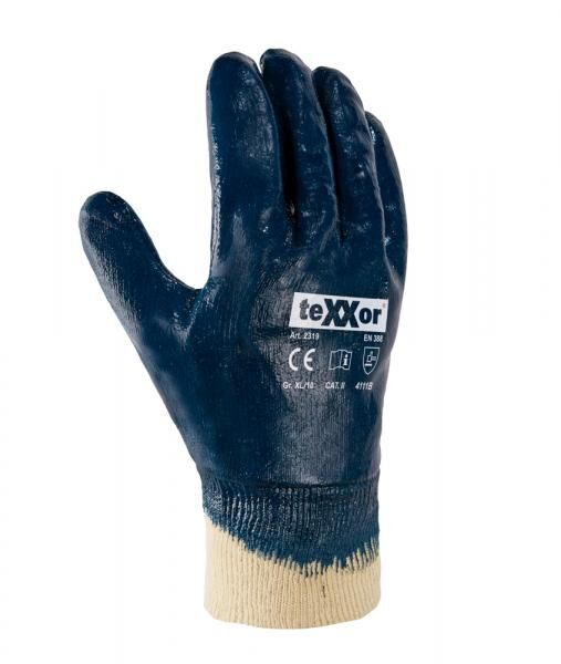  teXXor® Nitril-Handschuhe STRICKBUND Universalhandschuhe