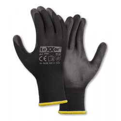 teXXor® Polyester-Strickhandschuhe POLYURETHAN BESCHICHTET