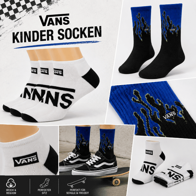  Vans Kinder Socken