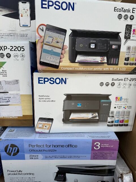 PRINTERS,OFFICE EQUIPMENT & SUPPLIES - AMAZON RETURNS FOR RESALE – 80% BELOW RETAIL–UNTESTED–25 ITEMS – 28,76€/ITEM - 4,00€/KG - P85819, OF