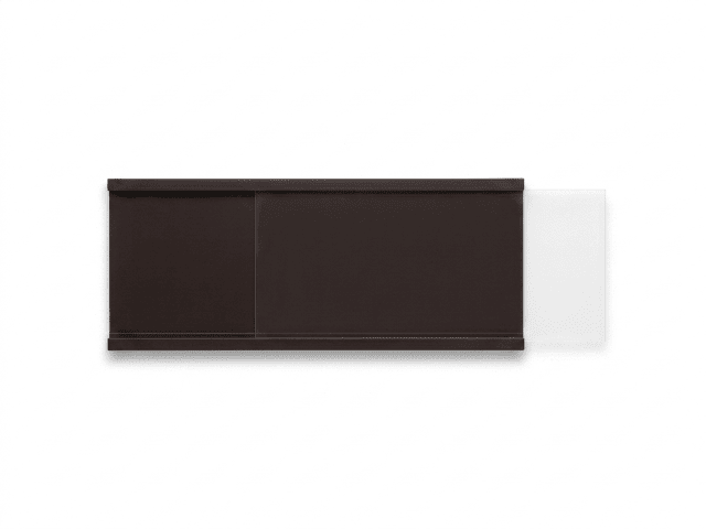 103x SPRINTIS Etikettenhalter magnetisch schwarz (8x3cm) | Komplettpaket für 4,20€