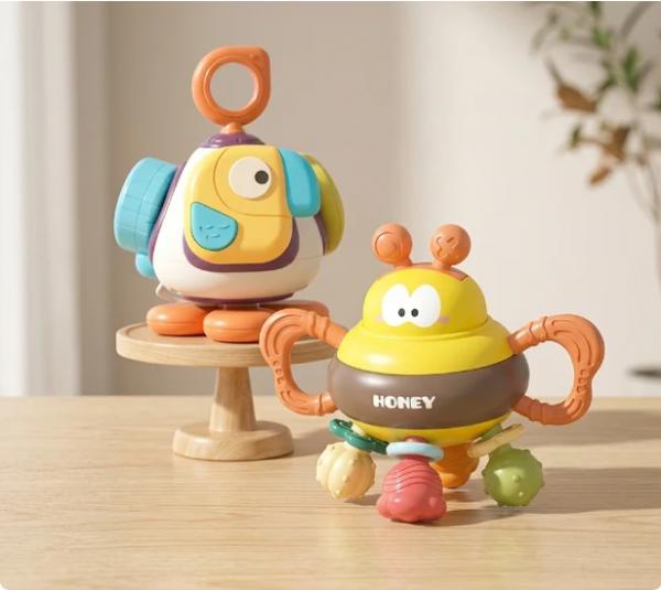 2er Set Babyspielzeug - Beißring - Greifling
