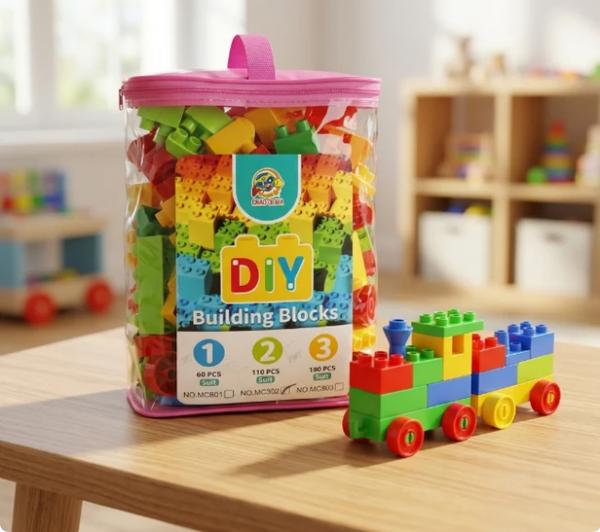 Bausteine für Kinder - 110 Stück