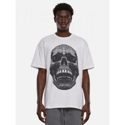 bequemes Forgotten Faces Herren T-Shirt Oversize 240 g/m² mit Baumwolle Weiß