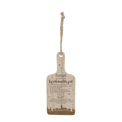 Image: Cutting Board Recipe, 18x8 cm