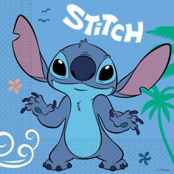 Disney Stitch - 20 napkins - 33 x 33 cm