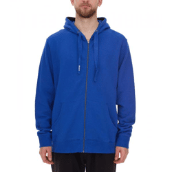 Elevate Arora Men's Hooded Sweatshirt Jacket, Simple Cotton Jacket, Pullover 3821144 Blue
