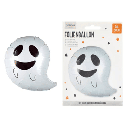 Folienballon Halloween Geist, ca. 50cmD