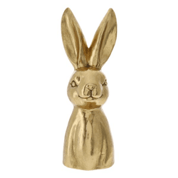 Hasenbüste, Gold, L, ca.18x51cm